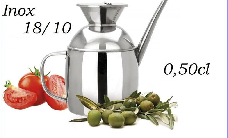 BORELLA GARDA OLIERA ACCIAIO INOX 0,5L
