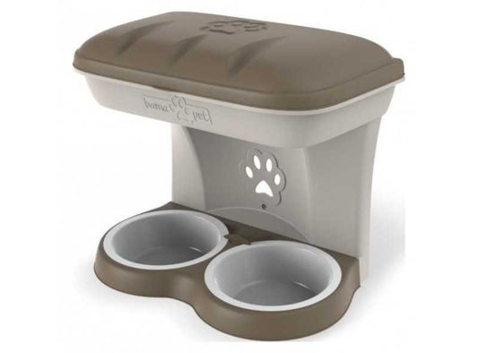 BAMA PET FOOD STAND TORTORA CM.27X48X42