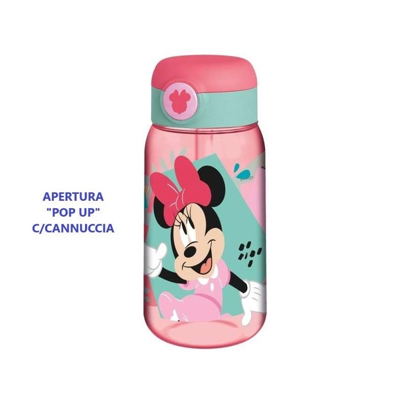 REAL TRADE BORRACCIA CON CANNUCCIA POP UP 510ML MINNIE