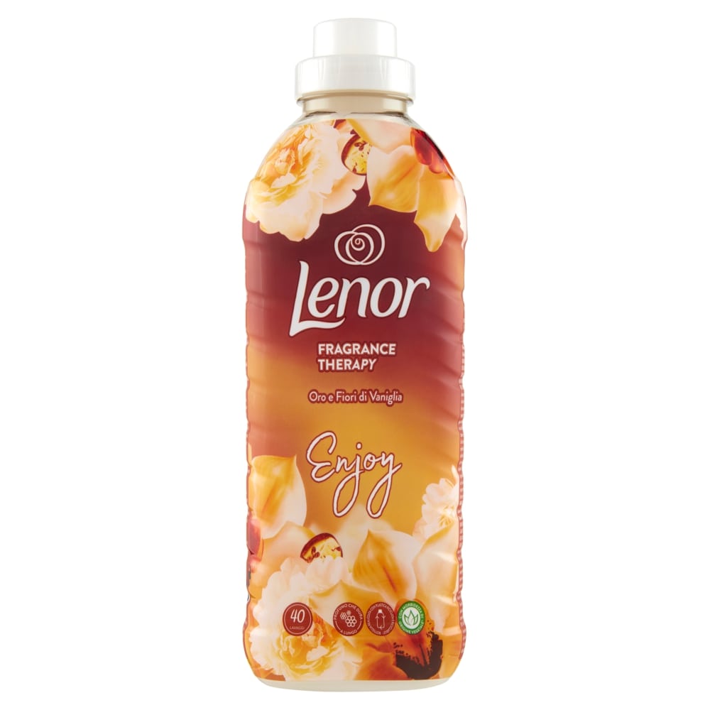 LENOR AMMORBIDENTE 840ML 40LAV. FRAGRANCE THERAPY ENJOY ORO E FIORI DI VANIGLIA