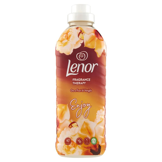 LENOR AMMORBIDENTE 840ML 40LAV. FRAGRANCE THERAPY ENJOY ORO E FIORI DI VANIGLIA