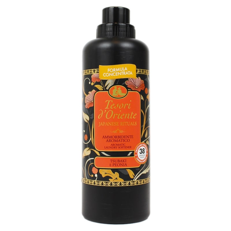 TESORI D'ORIENTE AMMORBIDENTE 760ML 38LAV. JAPANESE RITUALS TSUBAKI E PEONIA