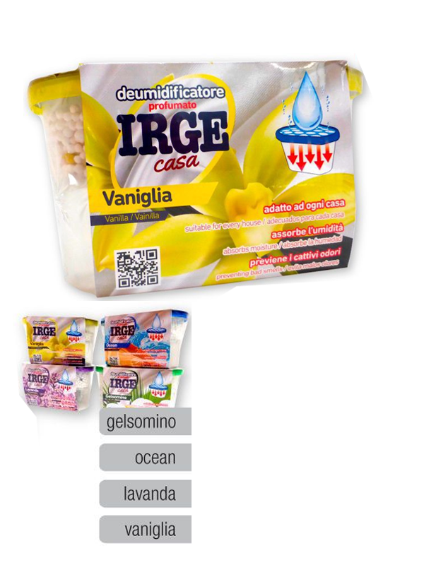 IRGE CASA DEUMIDIFICATORE PROFUMATO 2IN1 400ML ASSORTITO