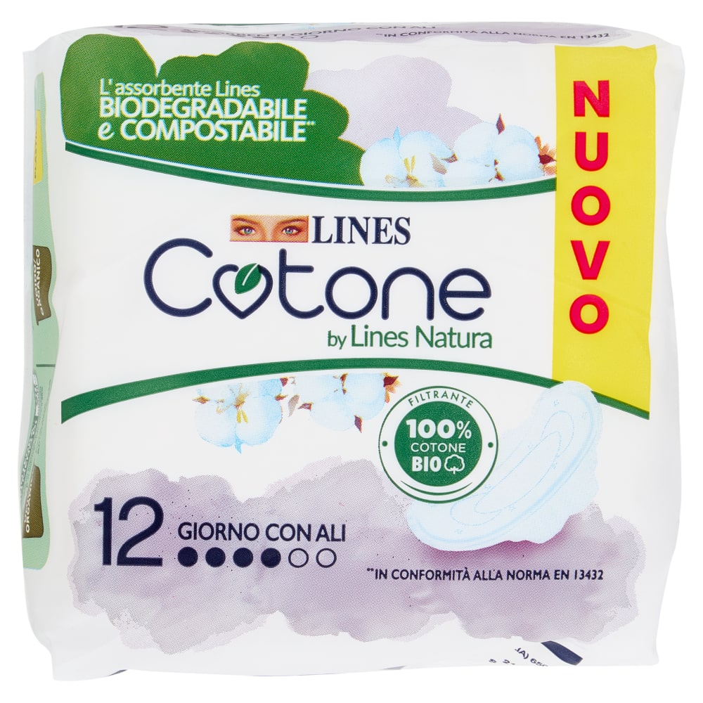 LINES COTONE BY LINES NATURA GIORNO CON ALI X12