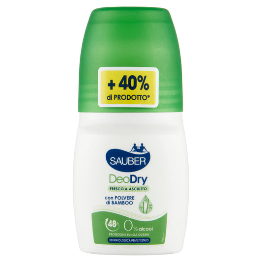 SAUBER DEO ROLL-ON 70ML DEODRY