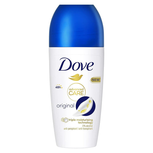 DOVE DEO ROLL-ON 50ML ADVANCED CARE ORIGINAL