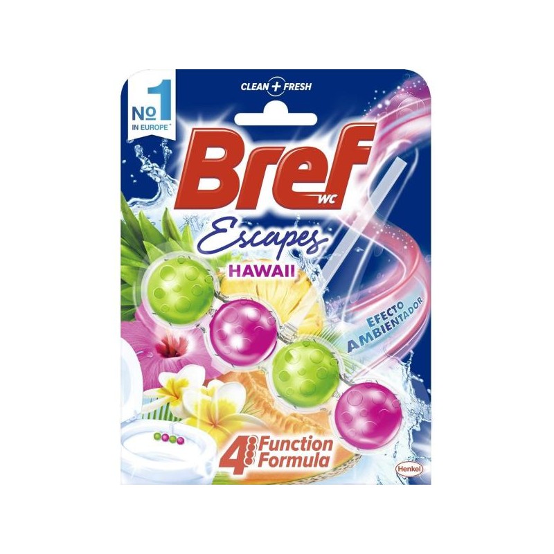 BREF WC TAVOLETTE POWER ACTIVE 4IN1 50G HAWAII