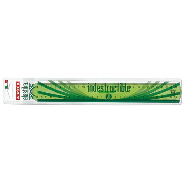 ARDA ELASTIKA TRIPLO DECIMETRO 30CM INDESTRUCTIBLE