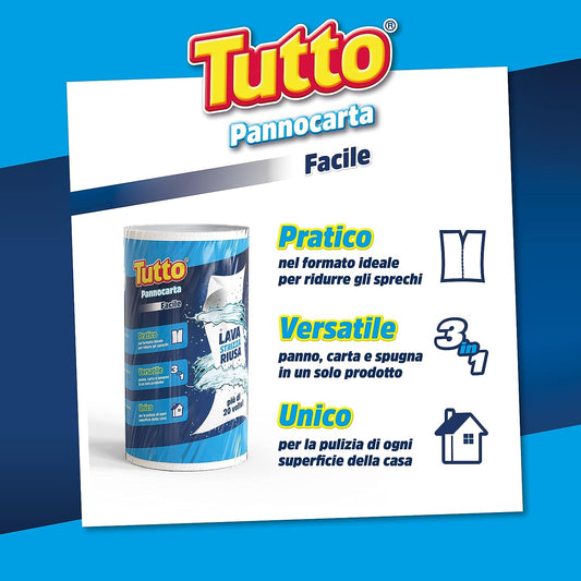 TUTTO PANNOCARTA FACILE 3IN1 BOBINA 150 STRAPPI 1PZ