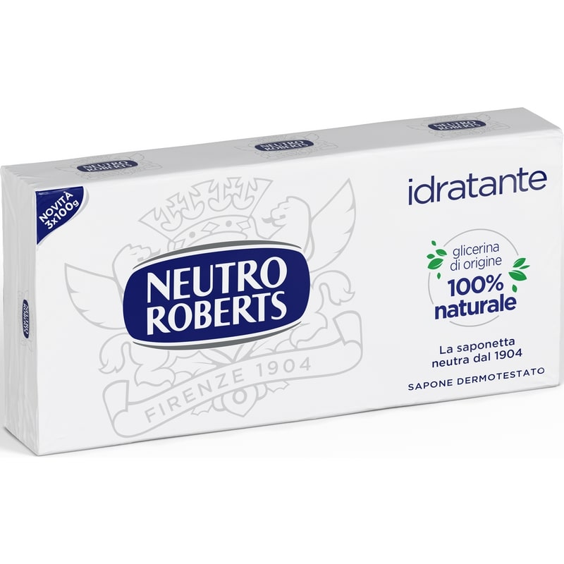 NEUTRO ROBERTS SAPONE 3X100G IDRATANTE