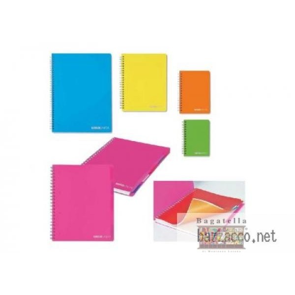 TINTA UNITA MAX SPIRALATO 120 FG CON DIVISORI 1 RIGO