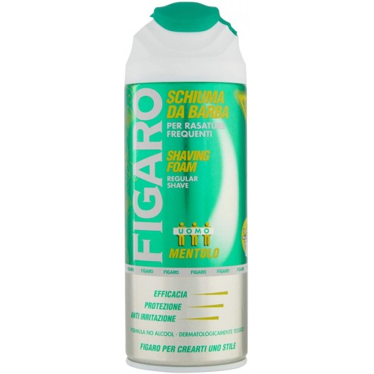 FIGARO SCHIUMA DA BARBA 400ML MENTOLO