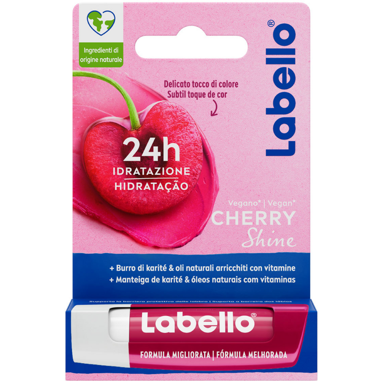 LABELLO VEGAN CHERRY SHINE 24H IDRATAZIONE 5,5ML