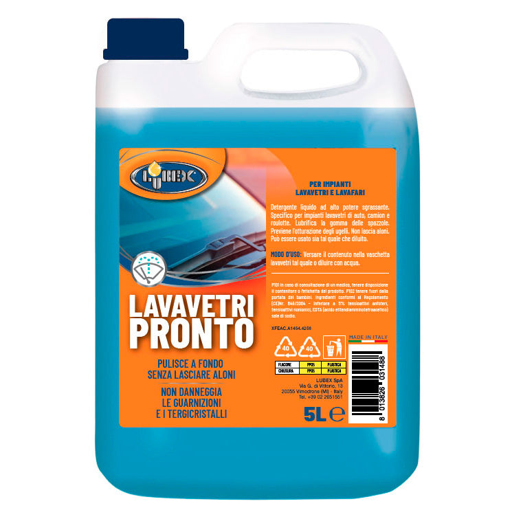 LUBEX LAVAVETRI PRONTO 5L