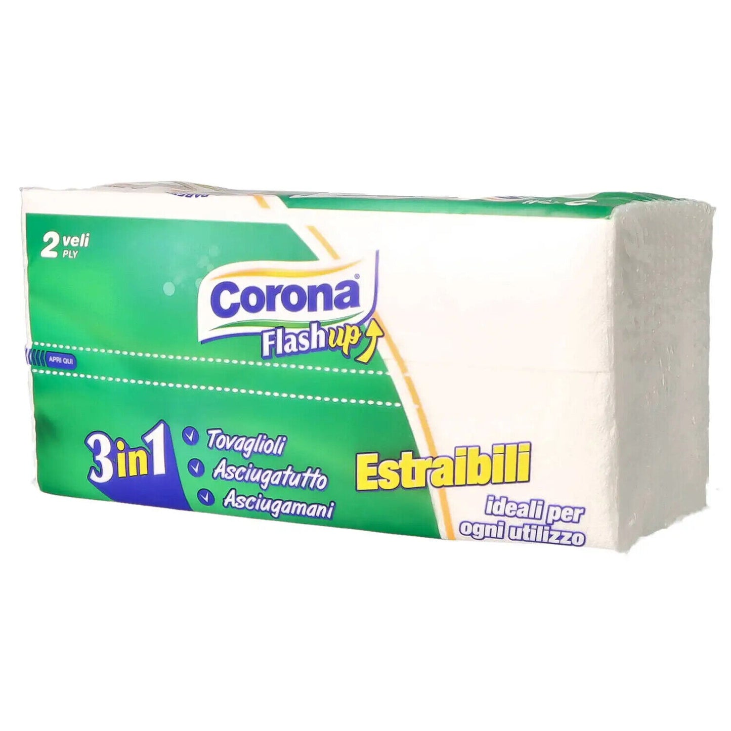 CORONA FLASH UP 3IN1 ESTRAIBILI 2 VELI CM.21X21