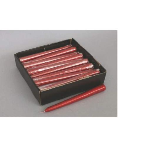 EURONATALE CANDELA LISCIA ROSSO CM.25 1PZ