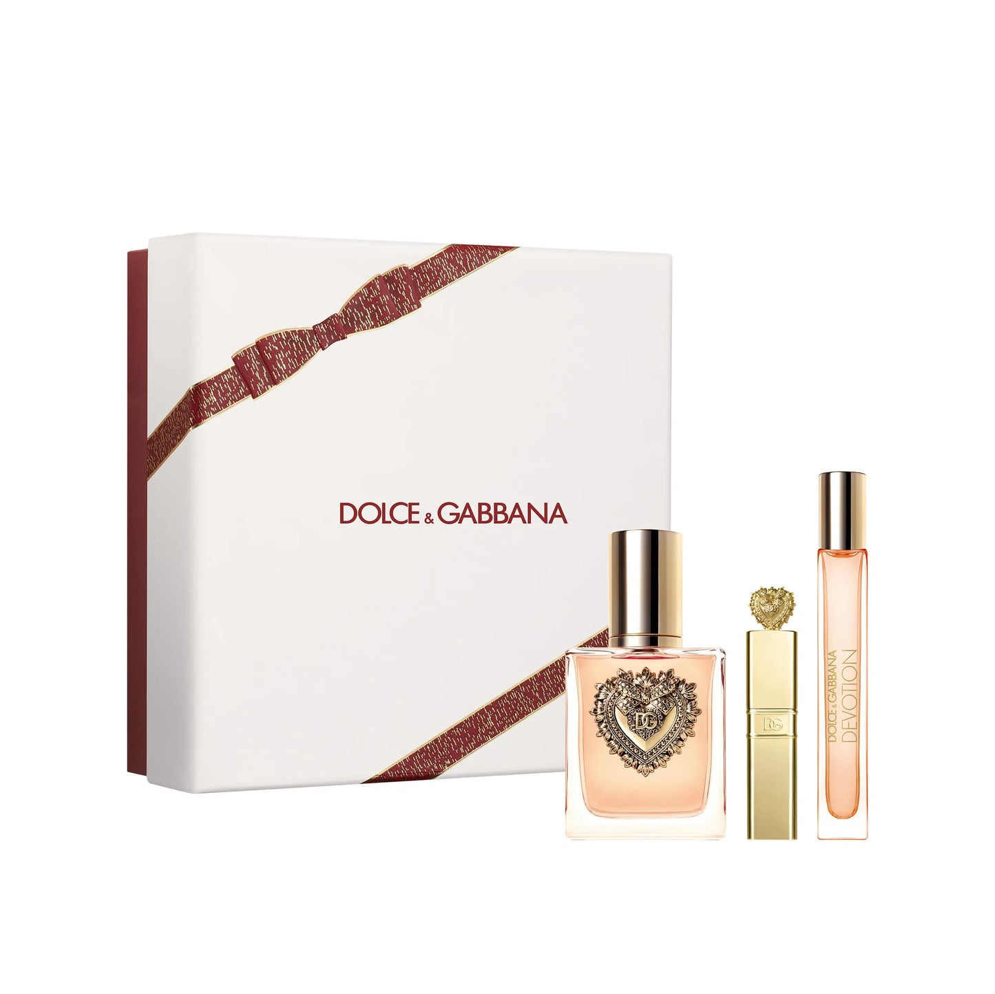 DOLCE & GABBANA DEVOTION FOR HER CONFEZIONE EDP 50ML + EDP 10ML TRAVEL SPRAY + MINI EVERFULL XL MASCARA 01 TOTAL BLACK