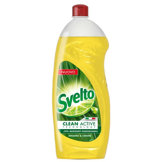 SVELTO PIATTI 930ML CLEAN ACTIVE TECHNOLOGY ZENZERO & LIMONE
