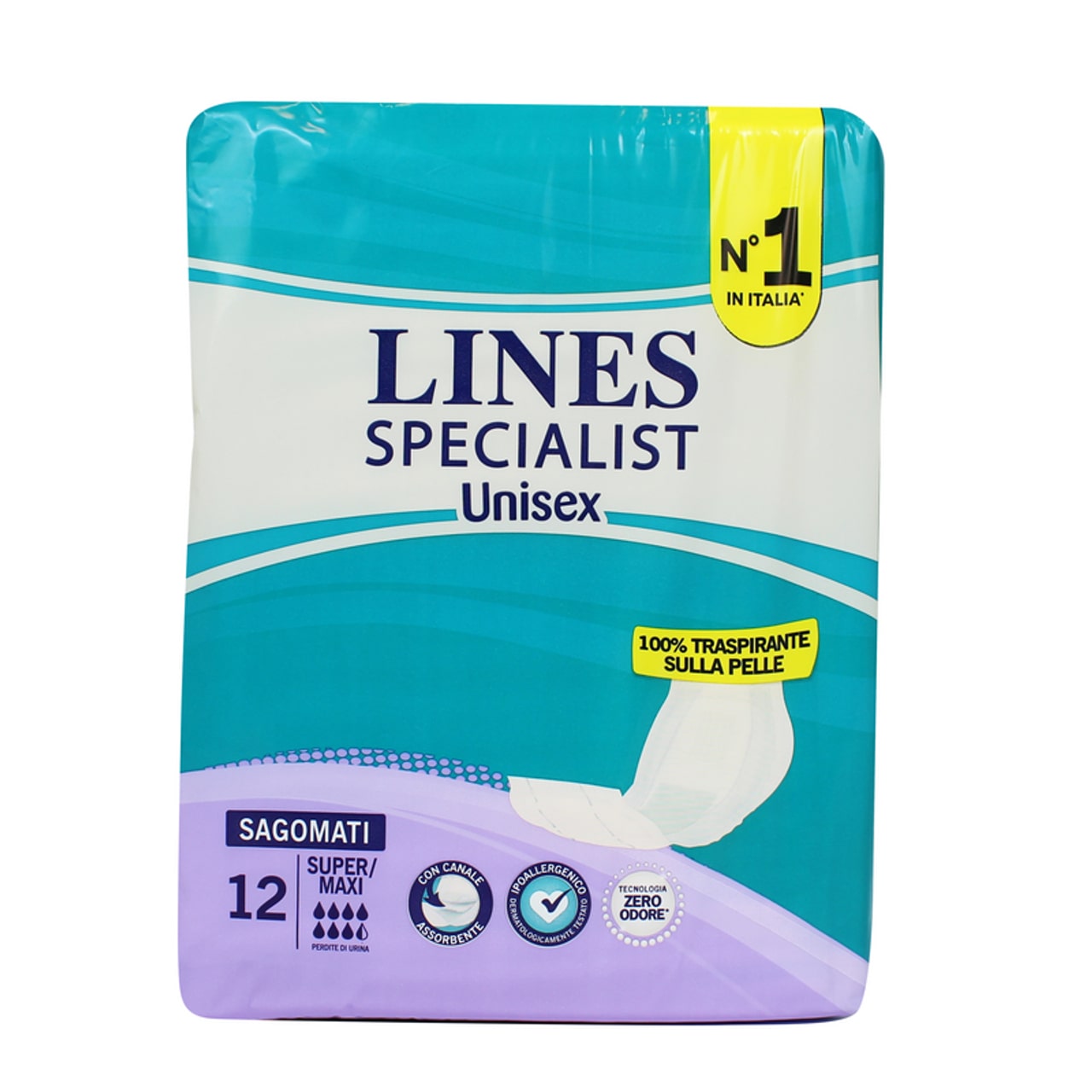 LINES SPECIALIST UNISEX SAGOMATI X12 SUPER/MAXI
