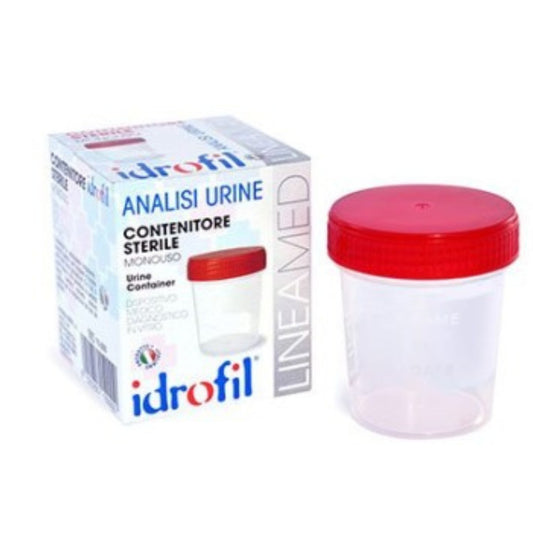 IDROFIL MED ANALISI URINE CONTENITORE STERILE MONOUSO 120ML
