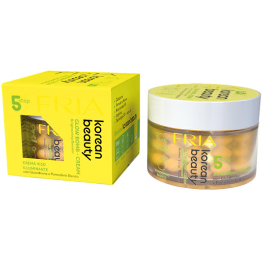 FRIA KOREAN BEAUTY STEP 5 GLOW BOMB CREMA VISO ILLUMINANTE 50ML GLUTATHIONE E POMODORO BIANCO