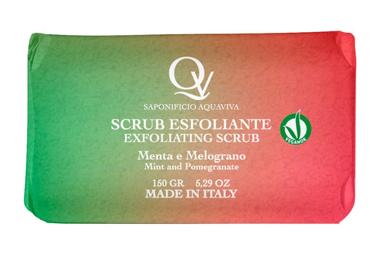 AQUAVIVA SCRUB ESFOLIANTE CORPO 150G MENTA E MELOGRANO
