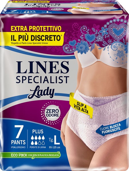 LINES SPECIALIST LADY PANTS PLUS TG.L X7