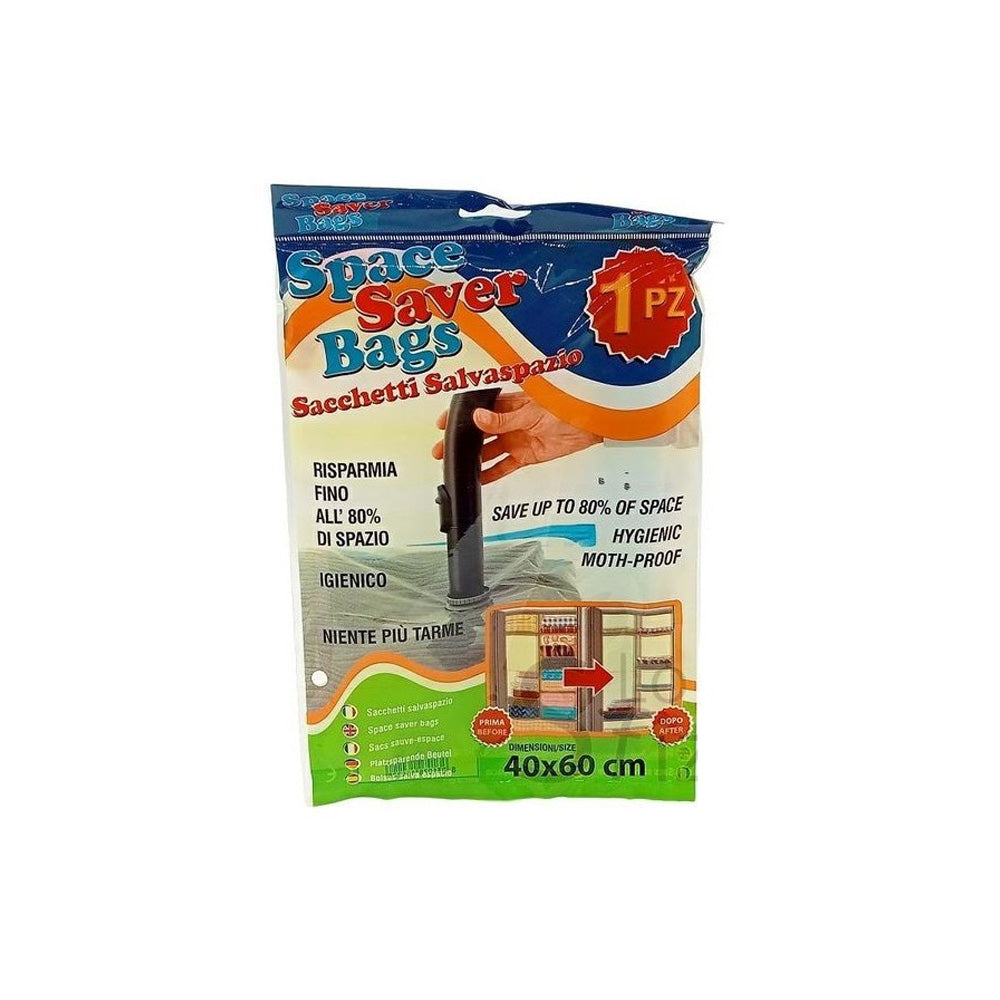 ORVED SPACE SAVER BAGS SACCO SALVASPAZIO SOTTOVUOTO CM.40X60