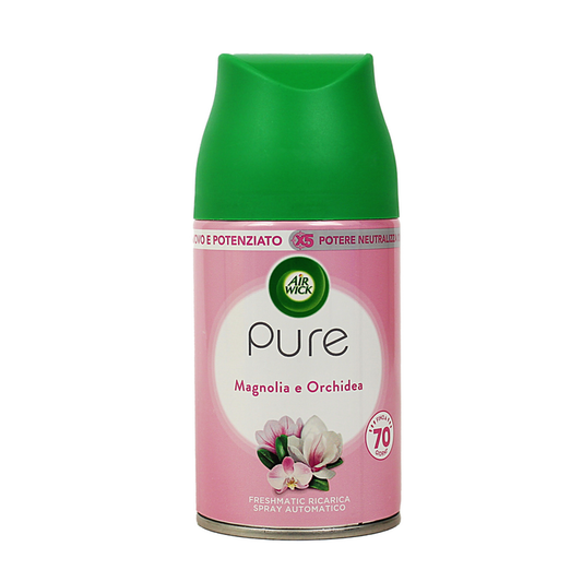 AIR WICK FRESHMATIC RICARICA 250ML PURE MAGNOLIA E ORCHIDEA