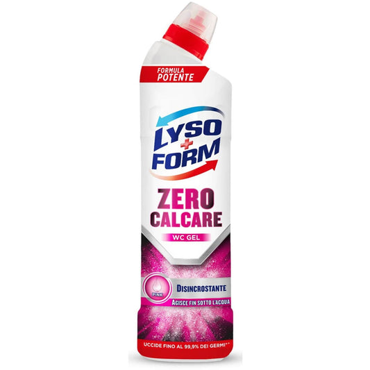 LYSOFORM WC GEL 750ML ZERO CALCARE DISINCROSTANTE PINK