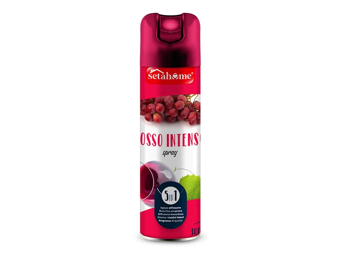 SETABLU HOME DEO AMBIENTI SPRAY 5IN1 300ML ROSSO INTENSO