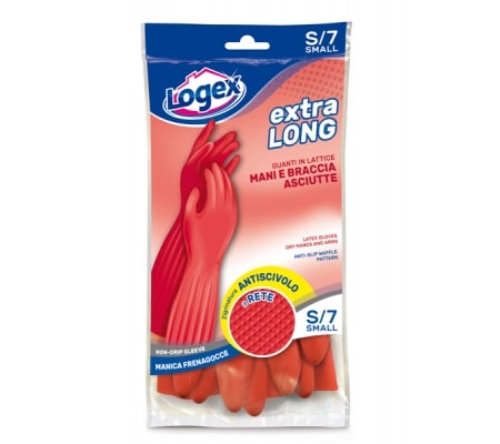 LOGEX EXTRA LONG GUANTI IN LATTICE MANI E BRACCIA ASCIUTTE S/7 SMALL