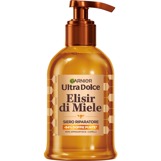 GARNIER ULTRA DOLCE ELISIR DI MIELE SIERO RIPARATORE 115ML -94% DOPPIE PUNTE