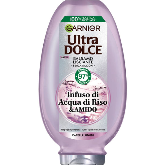 GARNIER ULTRA DOLCE BALSAMO 360ML INFUSO DI ACQUA DI RISO & AMIDO