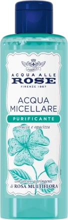 ROBERTS ACQUA ALLE ROSE ACQUA MICELLARE 200ML PURIFICANTE CON ATTIVI ASTRINGENTI DI ROSA MULTIFLORA