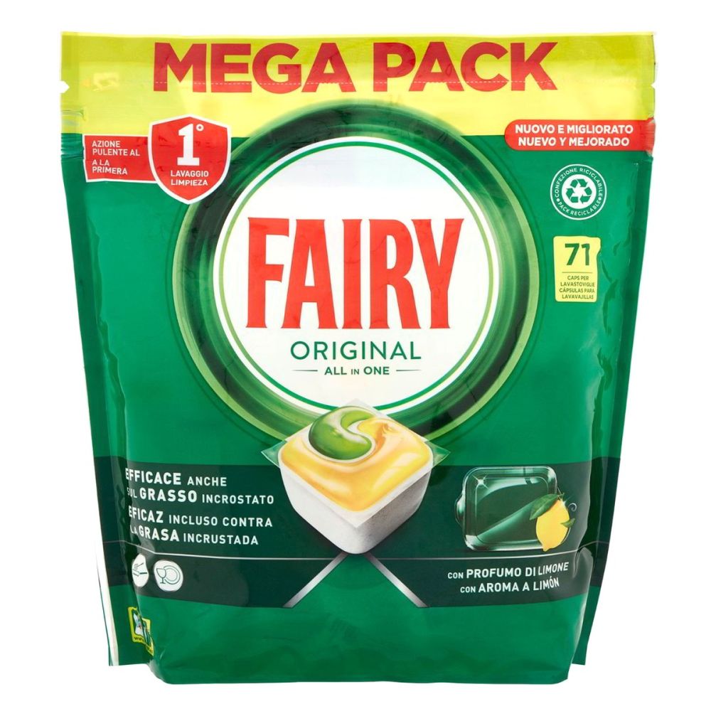 FAIRY ORIGINAL ALL IN ONE LIMONE X71 CAPS