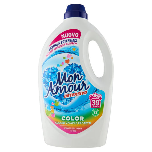 MON AMOUR LAVATRICE LIQUIDO 1,56L 39LAV. COLOR COLORI VIVACI E PROTETTI