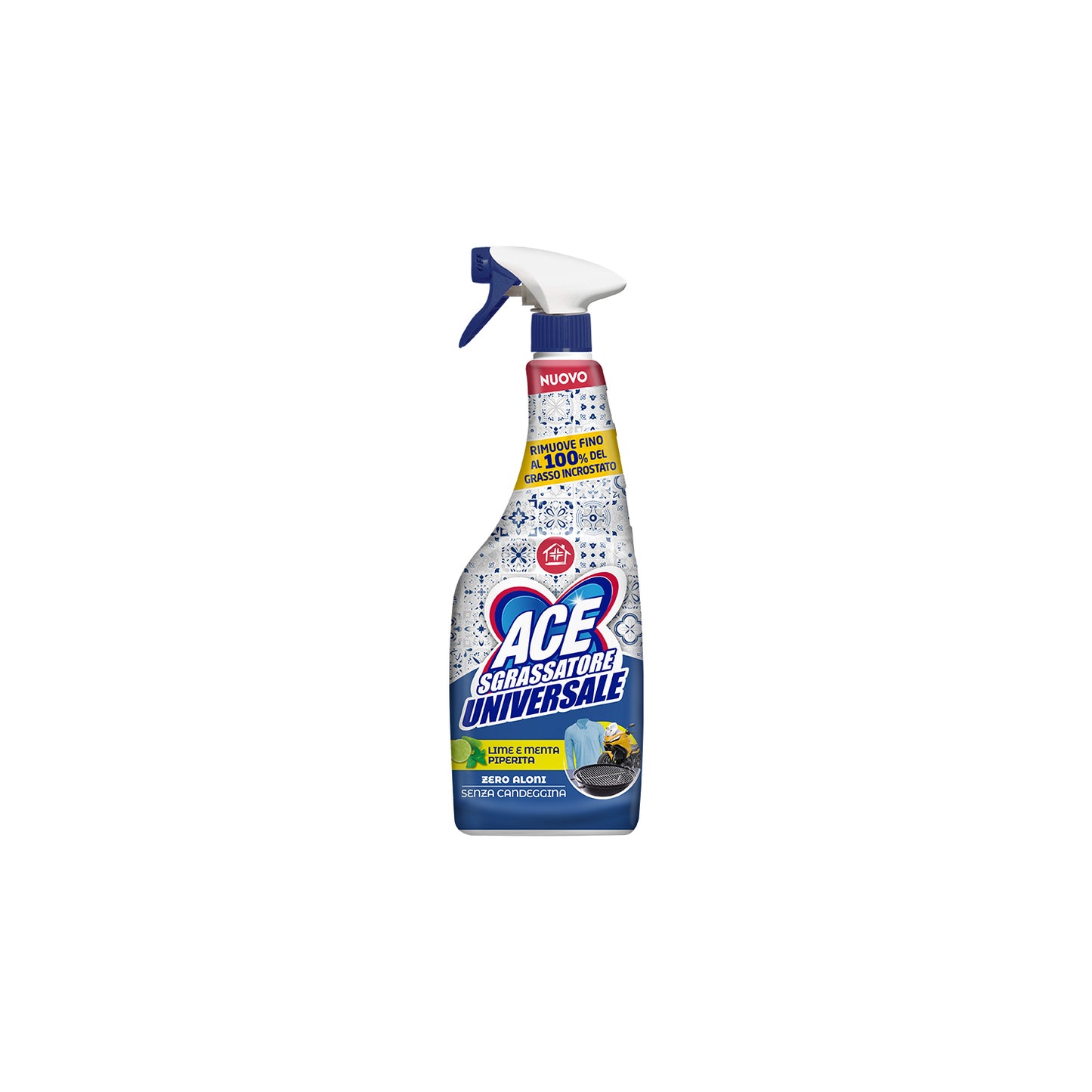 ACE SPRAY SGRASSATORE 600ML UNIVERSALE LIME E MENTA PIPERITA