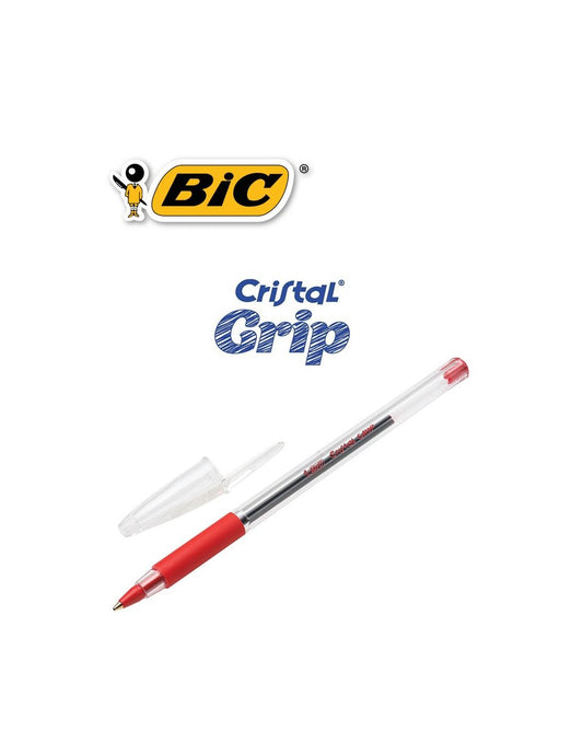 BIC CRISTAL GRIP ROSSO