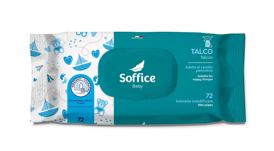 SOFFICE BABY SALVIETTE UMIDIFICATE POP-UP 72PZ TALCO