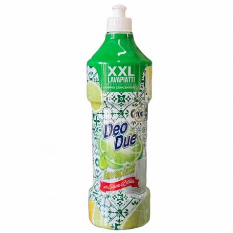 DEO DUE LAVAPIATTI XXL 1L 100 LAVAGGI AI LIMONI DI SICILIA