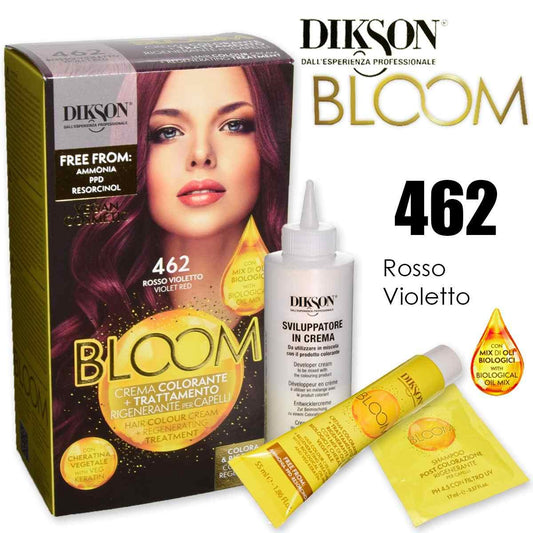 DIKSON BLOOM CREMA COLORANTE SENZA AMMONIACA 462 ROSSO VIOLETTO