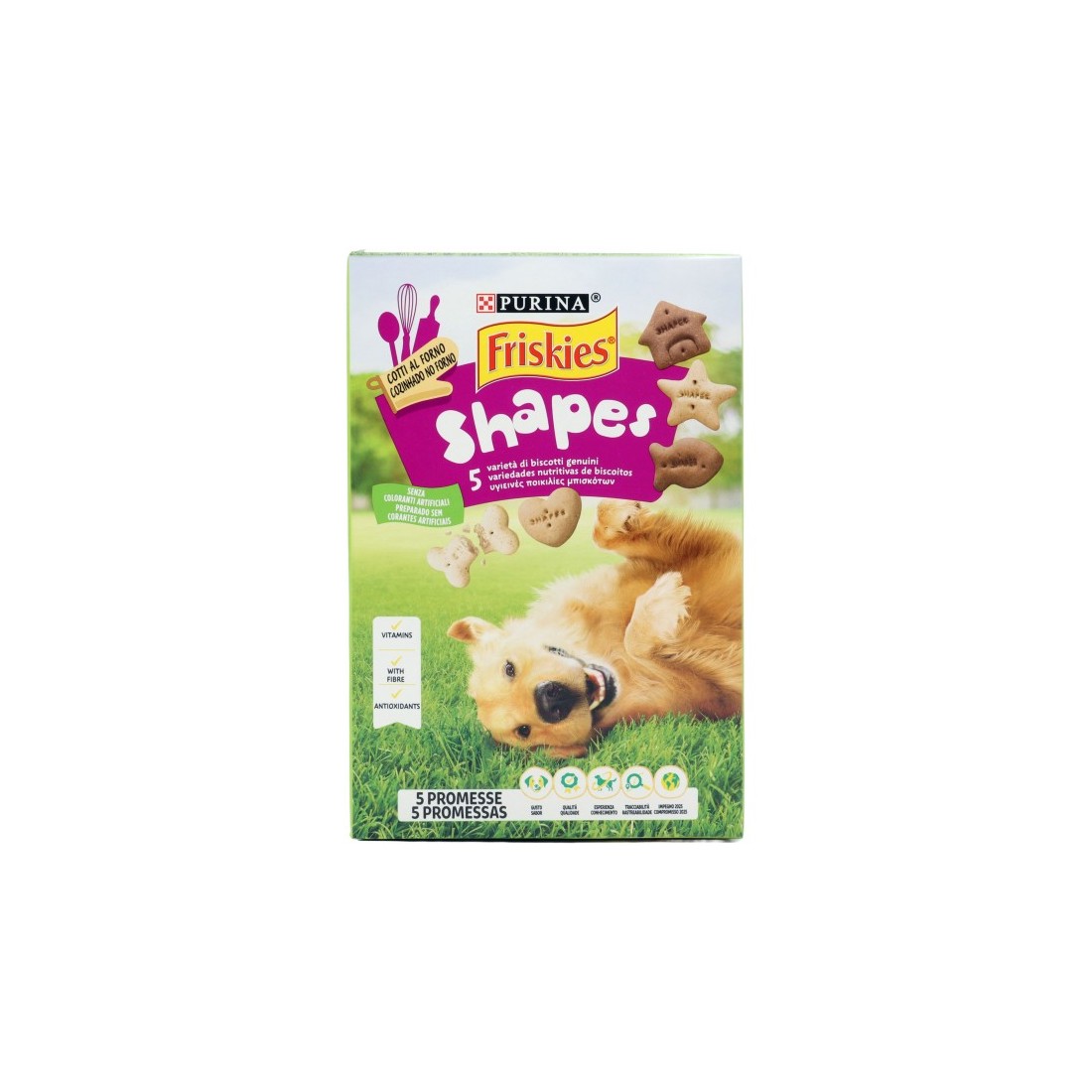 FRISKIES BISCOTTI 5 PROMESSE SHAPES 400GR