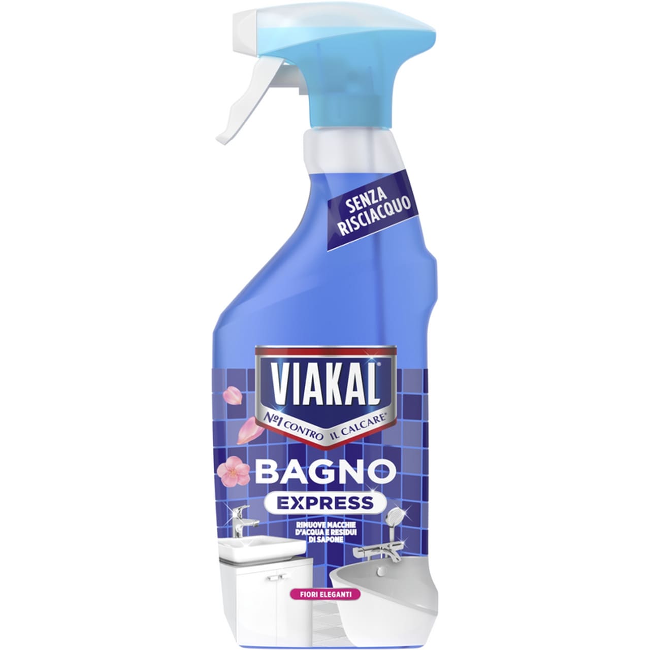 VIAKAL SPRAY 470/500ML BAGNO EXPRESS FIORI ELEGANTI