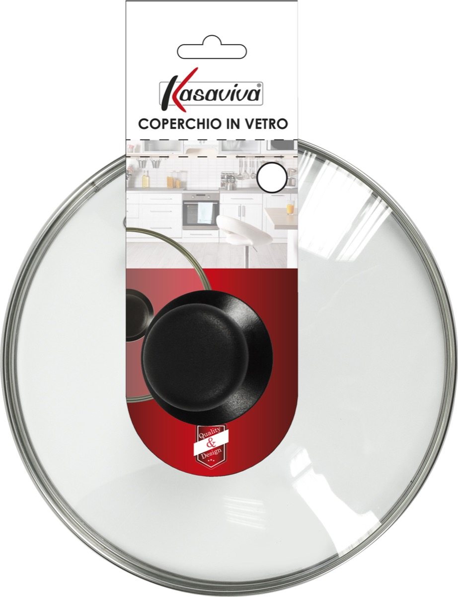 KASAVIVA COPERCHIO IN VETRO 30CM
