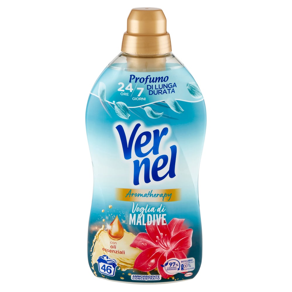 VERNEL AMMORBIDENTE CONCENTRATO 1,15L 46LAV. AROMATHERAPY VOGLIA DI MALDIVE