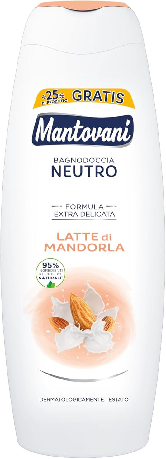 MANTOVANI BAGNODOCCIA 400+100ML LATTE DI MANDORLA