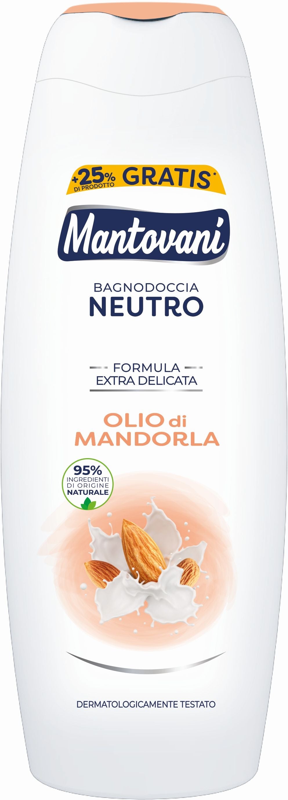 MANTOVANI BAGNODOCCIA 400+100ML OLIO DI MANDORLA