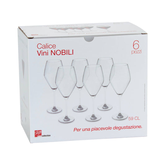 CASA COLLECTION CALICE VINI NOBILI 59CL 6PZ