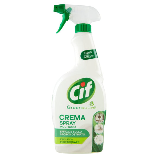 CIF GREEN ACTIVE CREMA SPRAY MULTIUSO 650ML